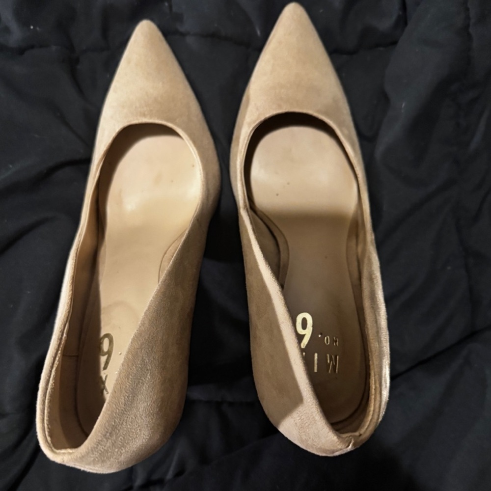 Mix No. 6 Pumps | Mink Taupe Heels | Size 7.5 | Neutral Dress Shoe